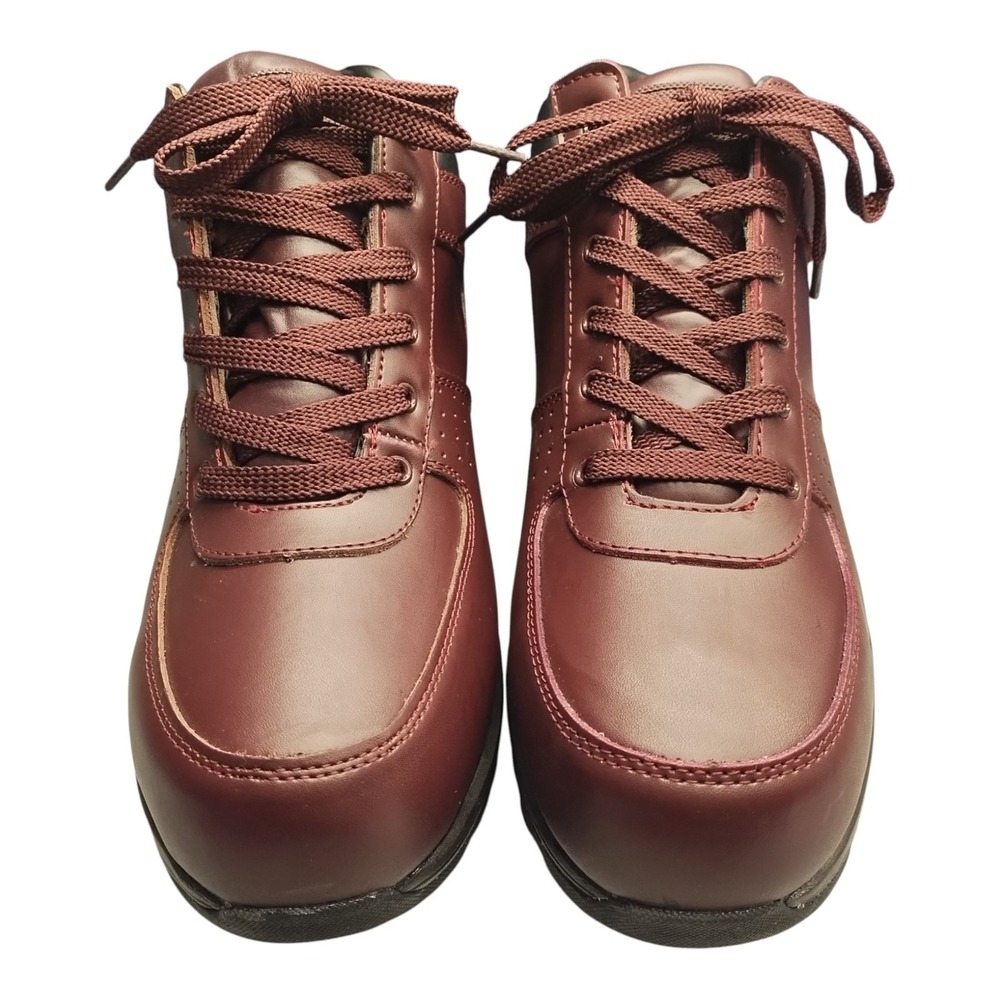 Mountain Gear D-Day LE 2 Boots Mens 12 Burgundy‎ Black Upper Leather 31635101A1